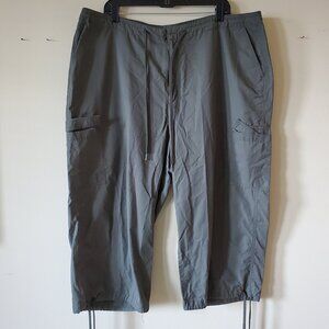 Avenue Green Capri Casual Loose Fit Pants SZ 22